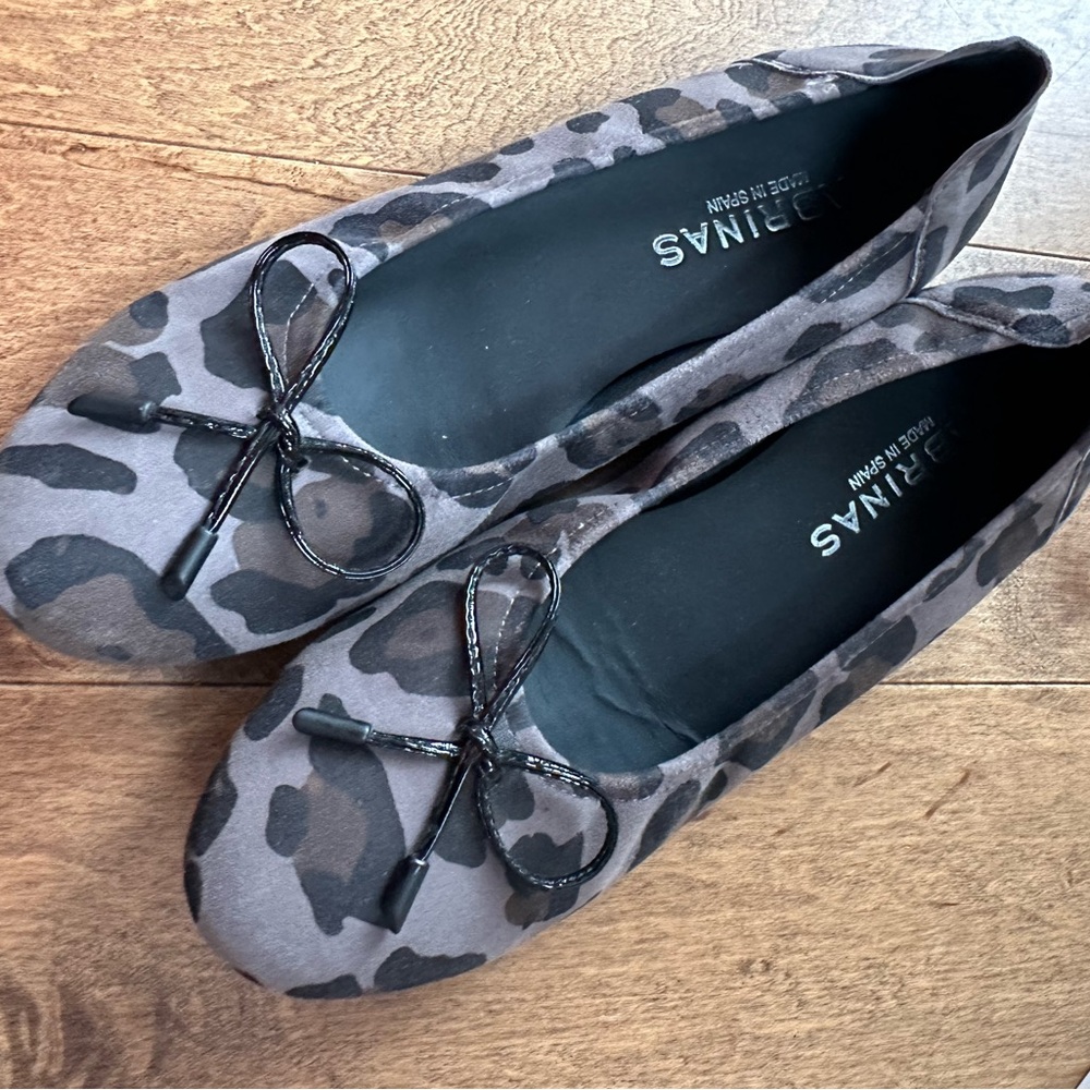 Animal Print Flats